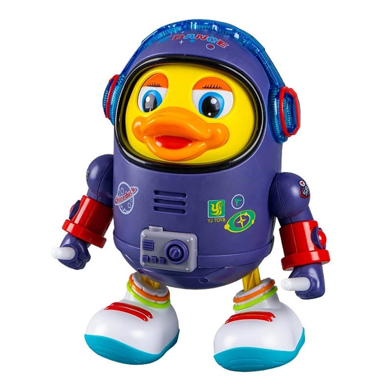 Dancing Space Duck Children's Electric Dancing Panda Robot with Lights and Music